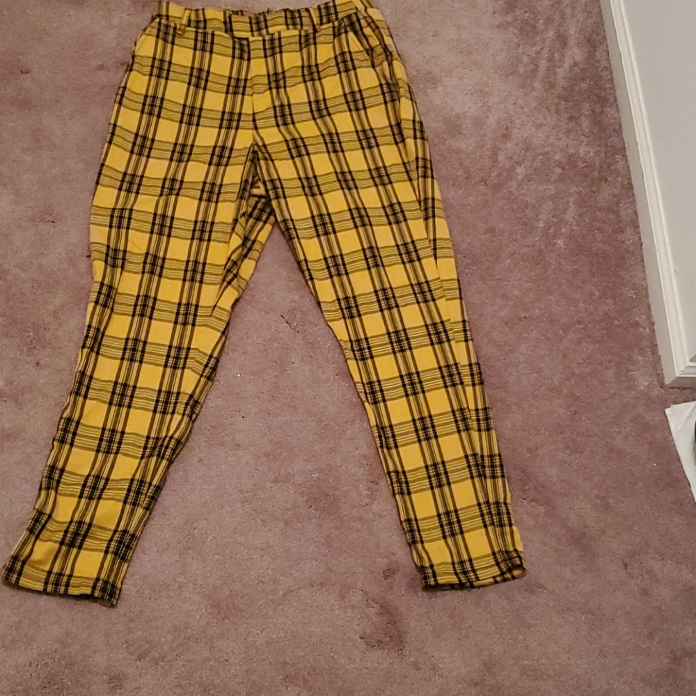 Hot Topic Goth Anime Plaid pants